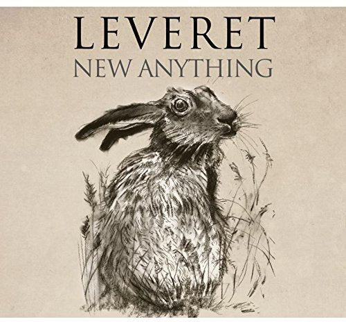 CD cover for Leveret’s “New Anything” featuring a sketched hare.