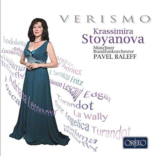 CD cover featuring soprano Krassimira Stoyanova in a blue gown.