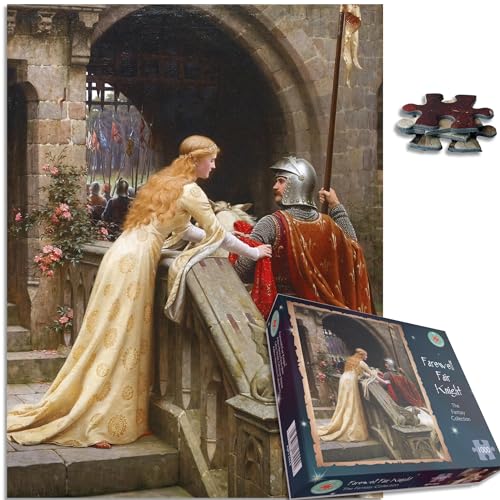 Farewell Fair Knight 1000 Piece Adult Jigsaw Puzzle