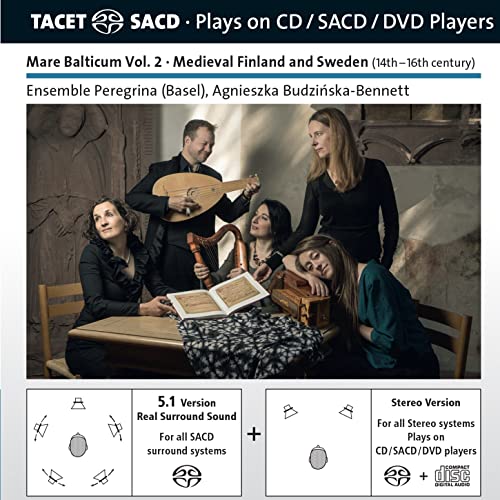 CD cover featuring musicians with medieval instruments, titled "Mare Balticum Vol. 2".