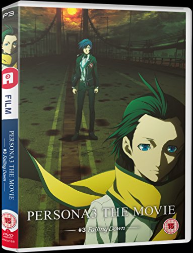 Persona 3: The Movie 3" DVD cover featuring anime characters and a bridge.