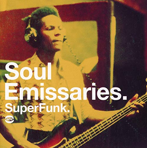 CD cover featuring a man with headphones and a bass guitar.