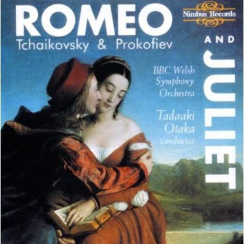 CD cover depicting Romeo and Juliet in Renaissance attire.