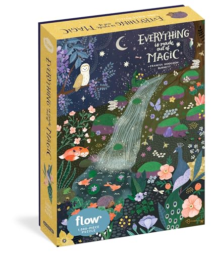 Everything Is Made Out of Magic 1,000-Piece Puzzle (Flow) : for Adults Families Picture Quote Mindfulness Game Gift Jigsaw 26 3/8” x 18 7/8”