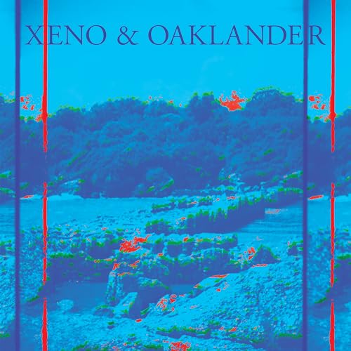 CD cover: blue landscape with red vertical lines and text.