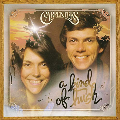 Carpenters album cover, featuring portraits of Karen and Richard Carpenter.