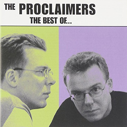 CD cover for The Proclaimers’ “The Best Of…”, featuring two portraits.