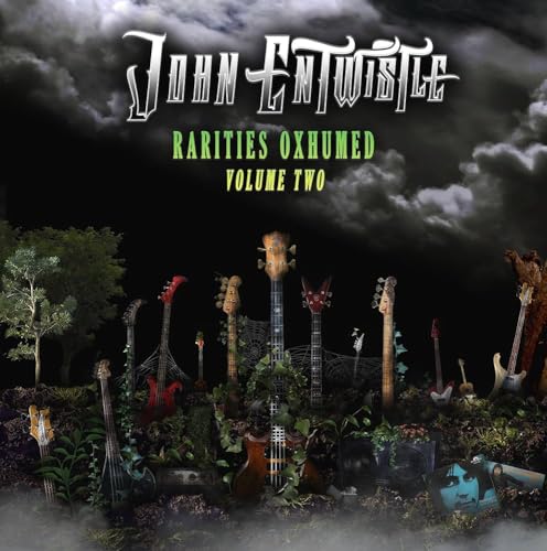CD cover for John Entwistle’s “Rarities Oxhumed Volume Two” with guitars.