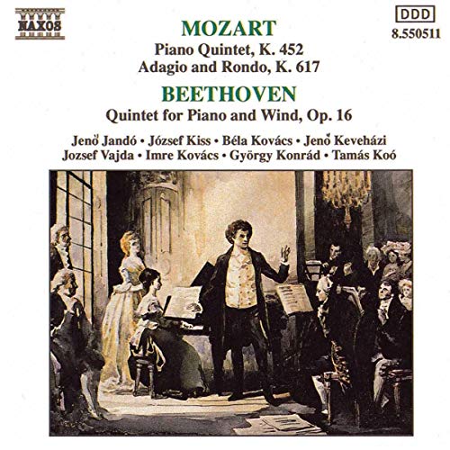 CD cover depicting a classical music scene with musicians and audience.