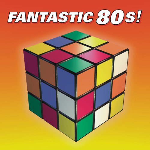 CD cover featuring a colorful, partially solved Rubik’s Cube on orange.