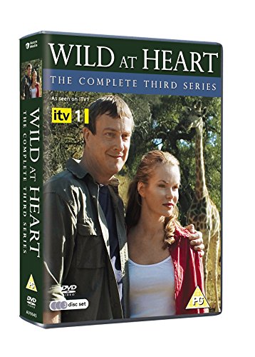 DVD cover for Wild at Heart Series 3 featuring a man, woman, and giraffe.