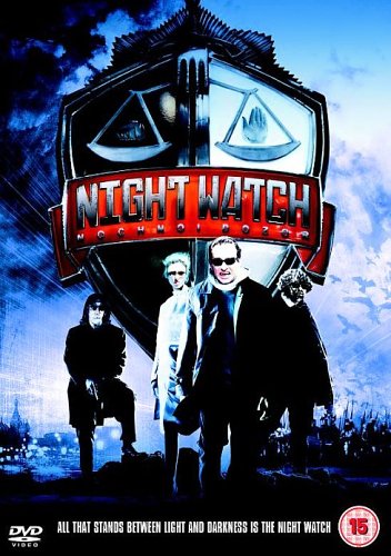 Night Watch" DVD cover featuring four figures in dark clothing and a badge symbol.