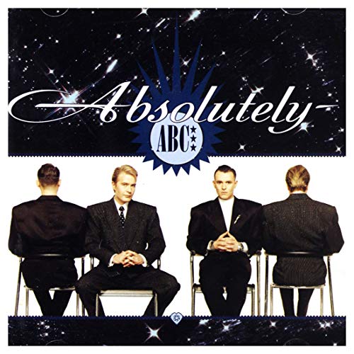 CD cover for ABC’s “Absolutely” featuring band members and starry background.