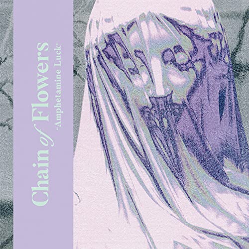 Purple and teal album cover featuring a distorted, veiled face.