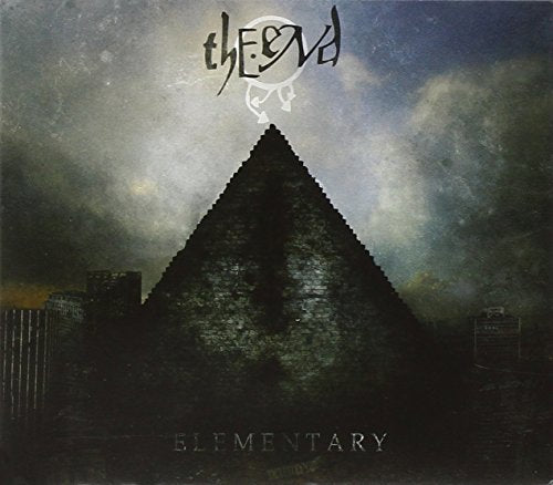 CD cover: dark pyramid scene with band name "theEsvd" and title "Elementary".