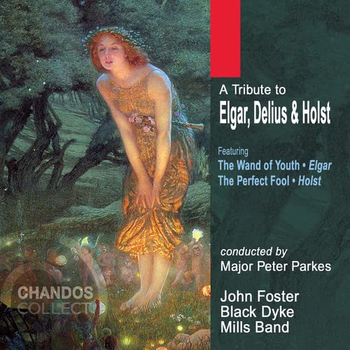 CD cover: painting of a woman in a forest, text listing composers.