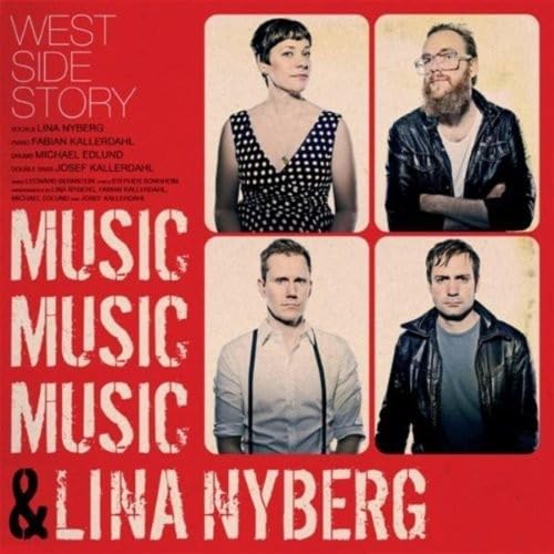 CD cover for "West Side Story" featuring four portrait photos.