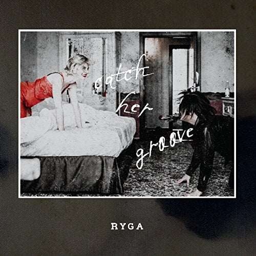CD cover with two figures in a dimly lit, textured room.