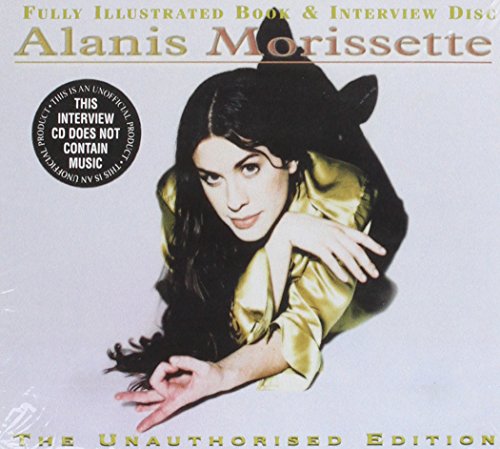 Alanis Morissette portrait on cover of an unofficial interview CD.