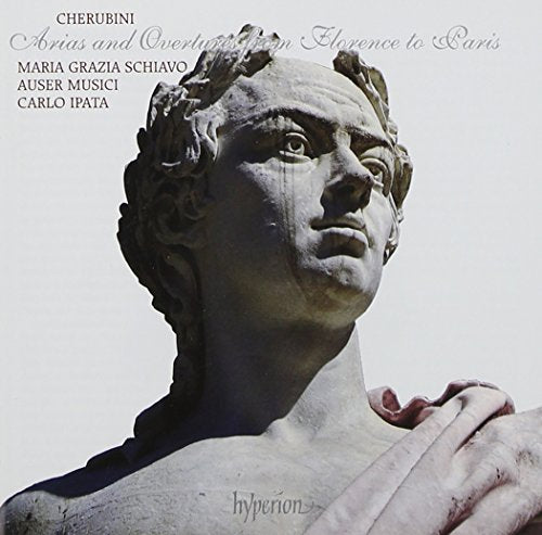 CD cover featuring a classical marble bust with floral details.