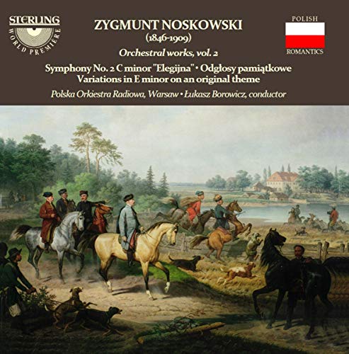 CD cover: painting of horse riders in a forest landscape.