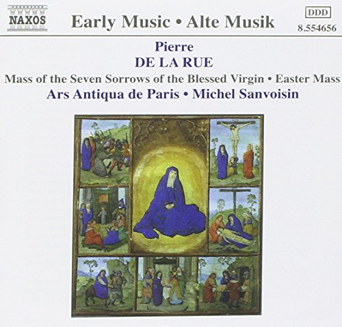 CD cover featuring medieval religious artwork of the Virgin Mary and crucifixion.