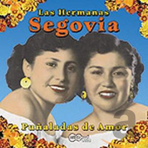 CD cover featuring two women in formal wear, titled "Las Hermanas Segovia".