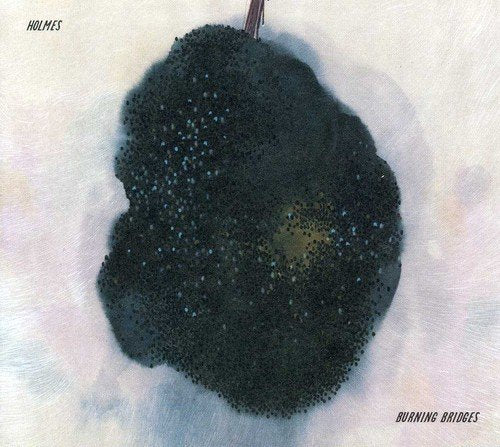 CD cover art: aerial view of a dark, textured landmass with small lights.
