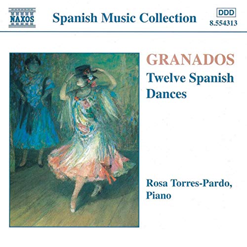 CD cover featuring a painting of dancers in colorful Spanish attire.