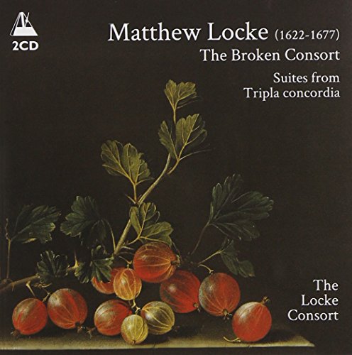 CD cover for Matthew Locke’s “Broken Consort” featuring fruit and foliage.