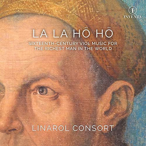 CD cover featuring a detailed portrait of a man from the Renaissance.