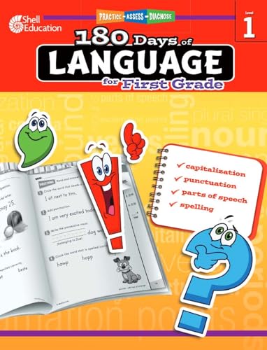 180 Days™: Language for First Grade : Practice, Assess, Diagnose