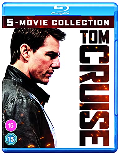 Blu-ray box set featuring Tom Cruise in a leather jacket.
