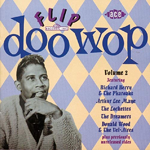 CD cover for “Flip Doo Wop Vol.2” featuring a portrait and text.