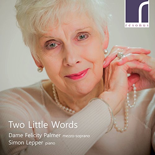 CD cover featuring portrait of Dame Felicity Palmer, a silver-haired woman.