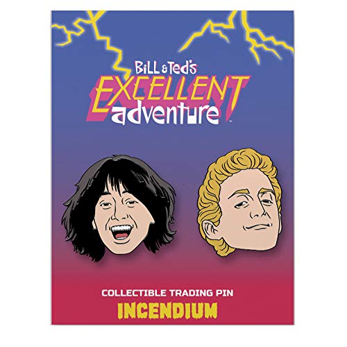 Bill and Teds Excellent Adventure - Lapel Pin Set A - Bill & Ted