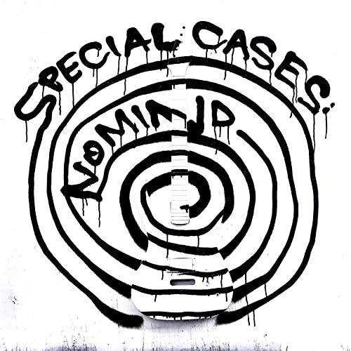 Black and white CD cover with spiral design and text "Special Cases: No Mind".