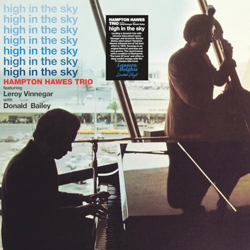 Album cover for “High In The Sky” featuring musicians with instruments.