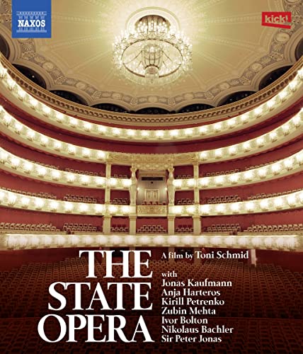 Blu-ray cover for "The State Opera" showing a grand opera house interior.