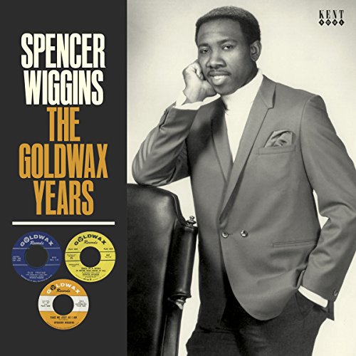 Spencer Wiggins album cover featuring a portrait of the artist in a suit.