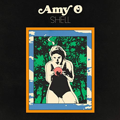 CD cover for Amy O’s “Shell” featuring a woman with a red sphere.