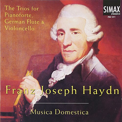 CD cover featuring a portrait of composer Franz Joseph Haydn.