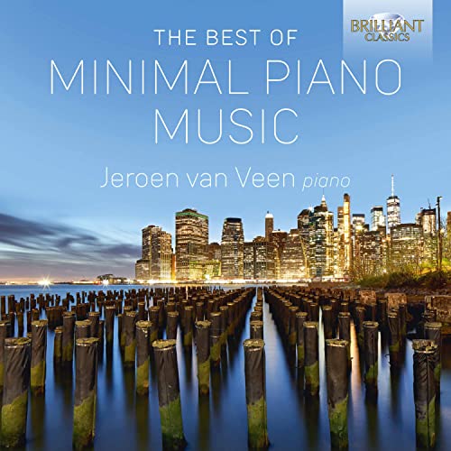 CD cover for "Best Of Minimal Piano Music" by Jeroen Van Veen.