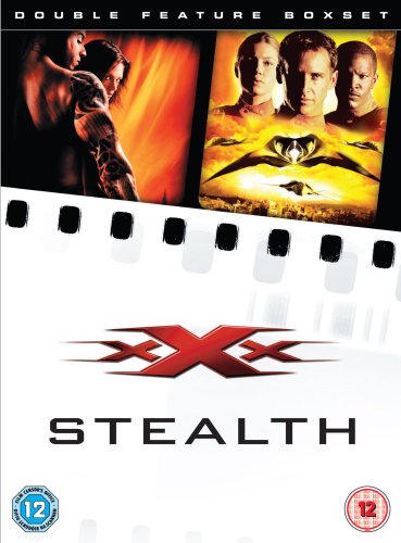 DVD cover for the double feature box set of the films xXx and Stealth.