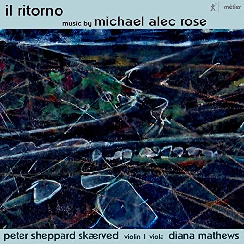 CD cover for “Il Ritorno” by Michael Alec Rose, abstract art.
