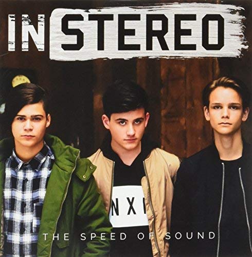 CD cover for “In Stereo - Speed Of Sound” featuring three young men.