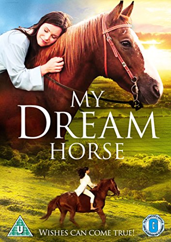 DVD cover featuring a girl embracing a brown horse, another riding.