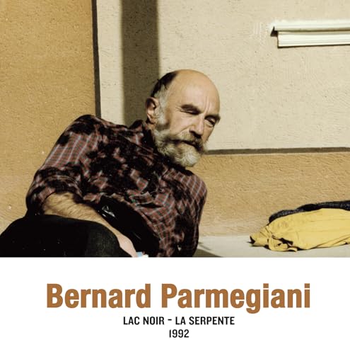 Portrait of Bernard Parmegiani, a bearded man in a plaid shirt, with album title.