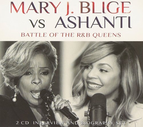 CD cover featuring portraits of Mary J. Blige and Ashanti singing.