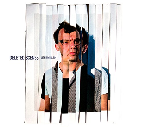 Vinyl album cover for "Lithium Burn" featuring a fragmented portrait.